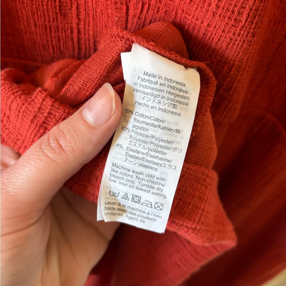 Madewell Cross-Front Flutter Sleeve Mini Dress - Spring, Vacation, Plus size XXL - Picture 10 of 10